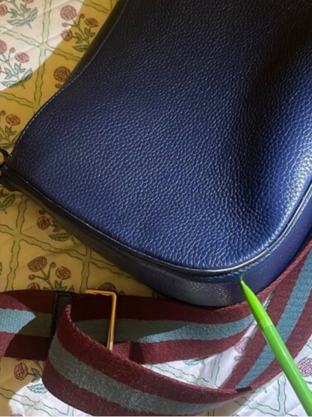Marc Jacobs Crossbody with grey and burgundy strap for @denawilliams246 - Picture 13 of 13